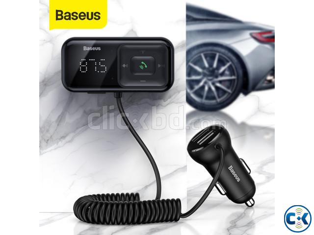 Baseus S16 Wireless MP3 Car Charger Car large image 0