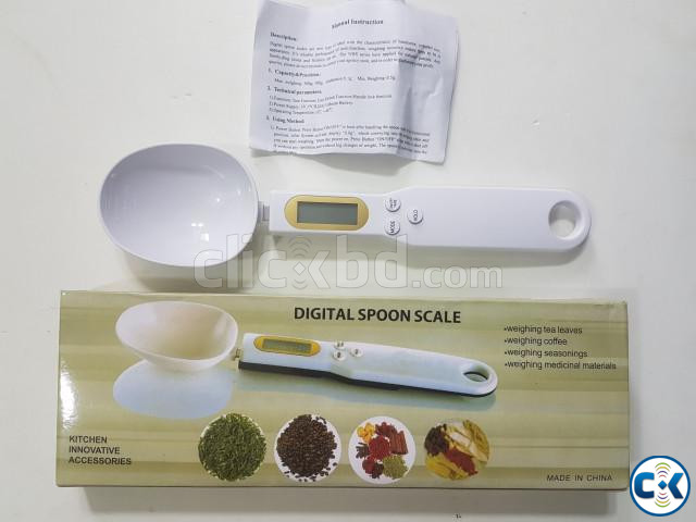 Digital Spoon Weight Scale Gram Electronic Spoon Weight Volu large image 1