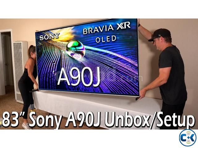 83 Sony Bravia XR A90J OLED TV - Unboxing Setup large image 0