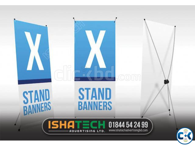 Rollup x stand banner. The Best High-Quality Fair Stall large image 2