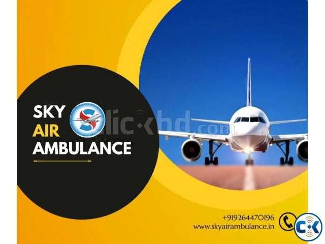 Sky Air Ambulance from Ranchi with Magnificent Medical Care large image 0