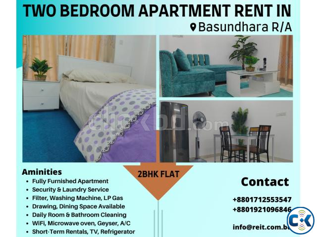 Fully Furnished Two Bedroom Serviced Apartment RENT in Bashu large image 0