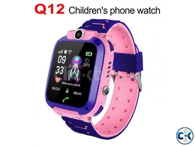 Q12 Kids GPS Smart watch Touch Sim Supported large image 0