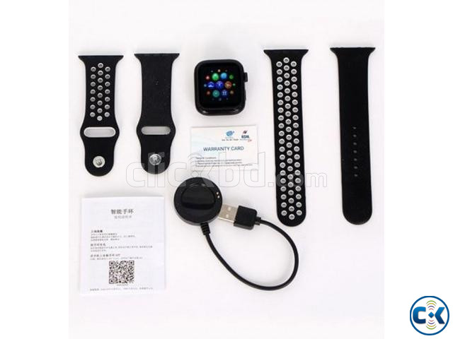 T55 Smart watch Dual Belt Full Touch Water Reset Calling Opt large image 2