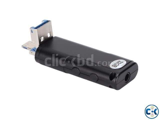 AR105 USB Voice Recorder 32GB Memory Card Build-in large image 3