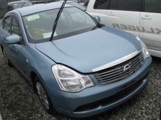 2006 NISSAN BLUEBIRD SKY BLUE CD WOODEN PANEL- CTG