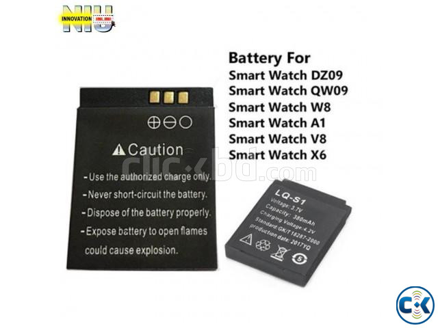 DZ09 T8 V8 A1 Y1 Q18 X 6 Smart Watch Extra Battery large image 1