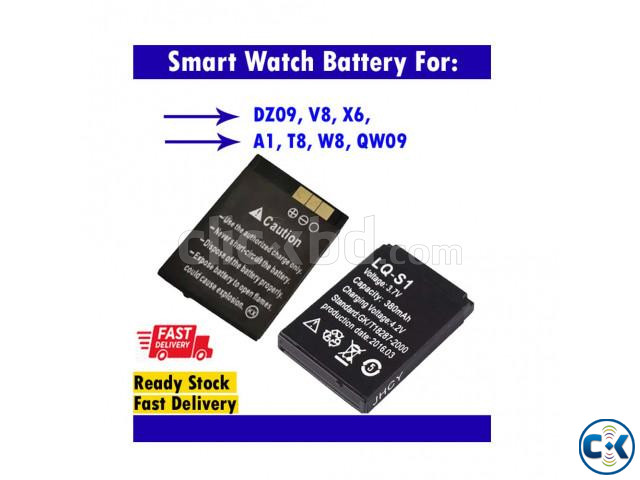 DZ09 T8 V8 A1 Y1 Q18 X 6 Smart Watch Extra Battery large image 2
