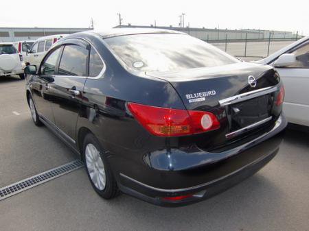 2006 NISSAN BLUEBIRD BLACK HDD TV NAVI ALLOY large image 2