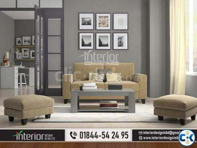 Modern reception ceiling Certain areas like the reception large image 1