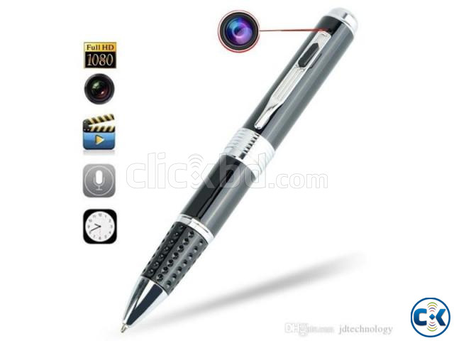 Spy Pen Camera -Black-Silver large image 0