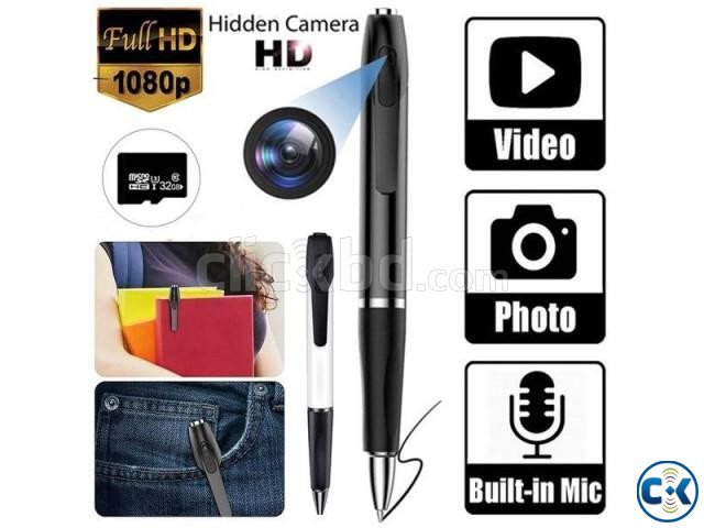 Spy Pen Camera -Black-Silver large image 4