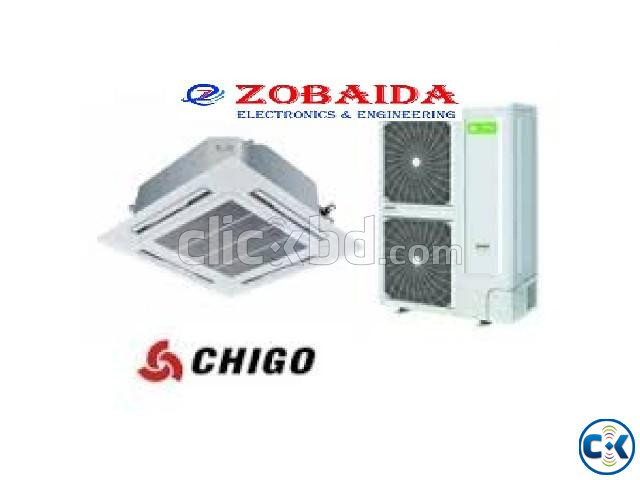 3.0 Ton CHIGO Cassette Ceiling Type Air Conditioner large image 1