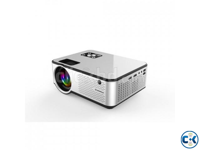 Cheerlux C9 2800 Lumens Mini Projector with Built-in TV Card large image 1