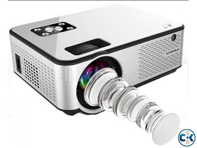 Cheerlux C9 2800 Lumens Mini Projector with Built-in TV Card large image 2