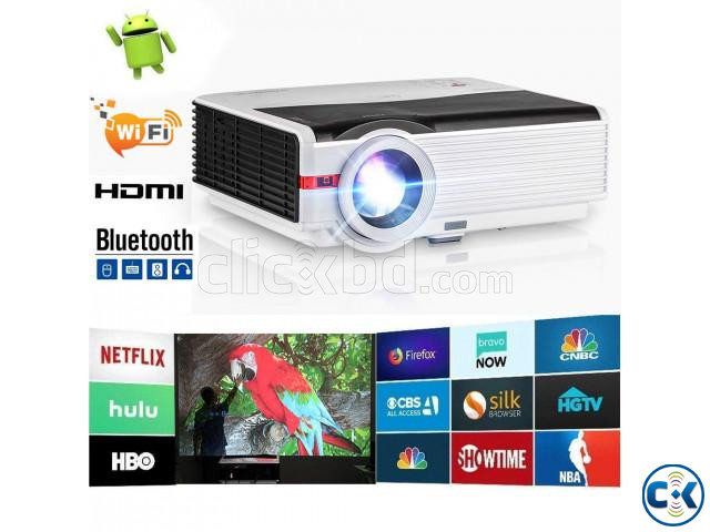 Cheerlux CL770 4000 Lumens Full HD Buil-In TV Card Projector large image 0