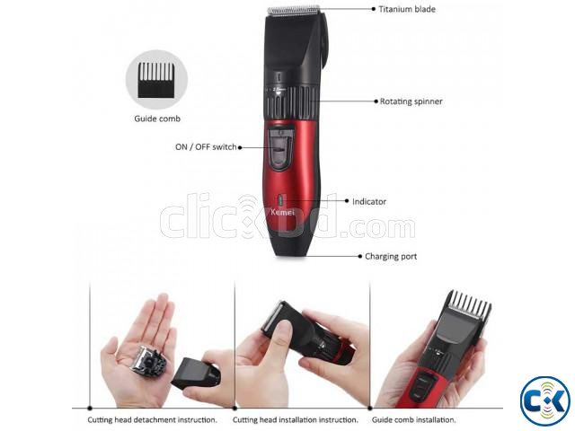 Kemei Trimmer KM-0730  large image 3