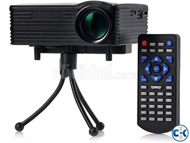 H80 Portable Mini LED LCD HomeTheater Game Projector large image 0