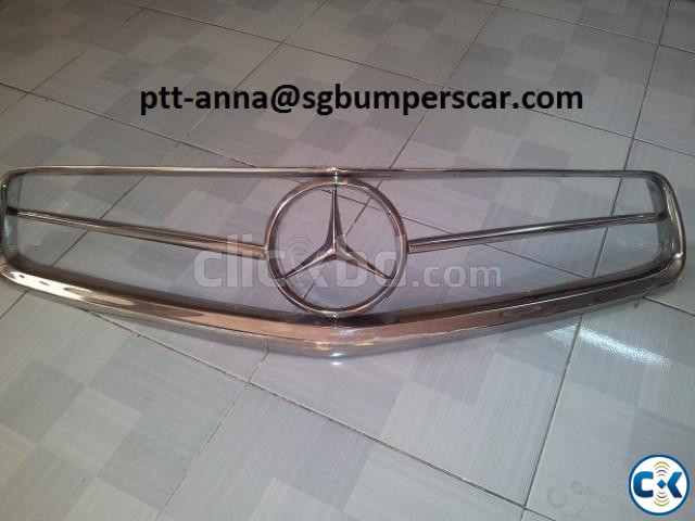 Mercedes Benz W113 Front Bumper Rear bumper and Grill sale large image 3