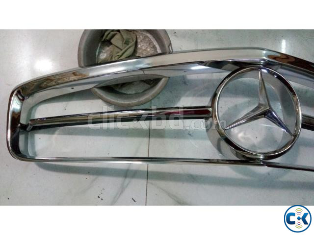 Mercedes Benz W113 Front Bumper Rear bumper and Grill sale large image 4