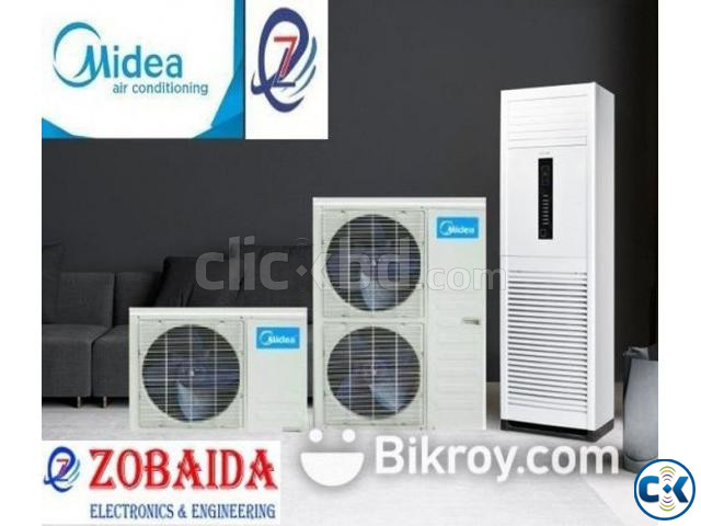 BRAND New Midea 5.0 Ton Floor Stand Type AC With Warranty. large image 0