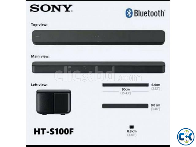 Sony HT-S100F Integrated Tweeter and Bluetooth Sound Bar large image 1