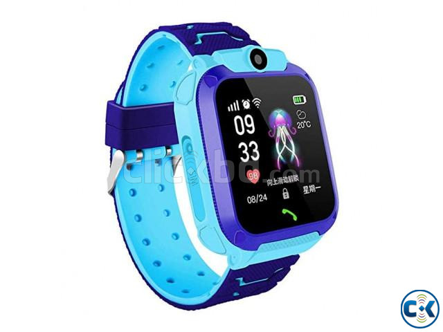 Q12 Kids GPS Smart watch Touch Sim Supported large image 1