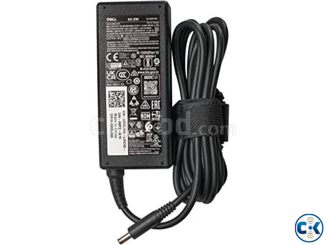 Dell 19.5V 3.34A 65W Slim Black Power Adapter with 4.5mm x 3 large image 1
