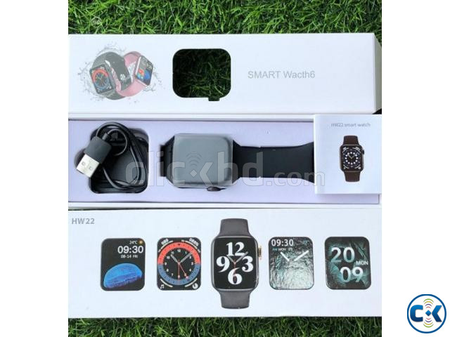 HW22 Smart Watch series 6 44MM 1.75 inch fitness watch water large image 2