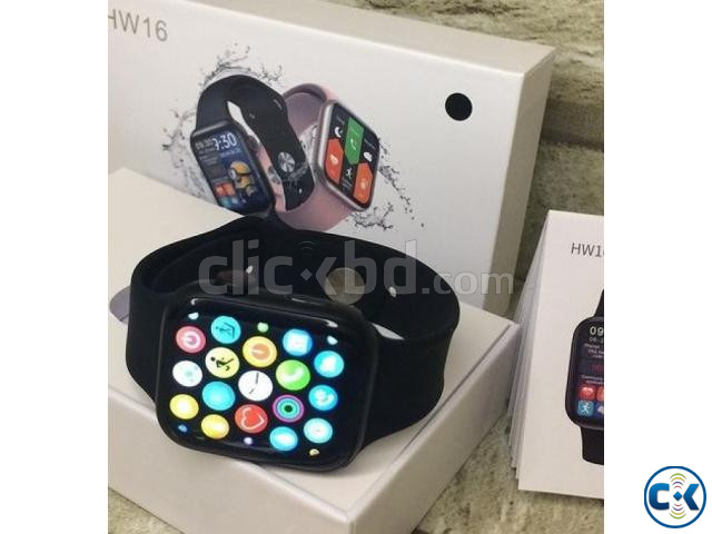 HW16 Smart watch Bluetooth Calling Fitness Tracker large image 1