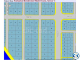 Purbachal sector 5 plot for sale