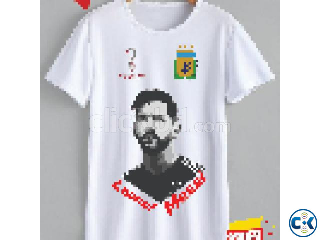 Argentina Jersey T shirt Messi large image 0