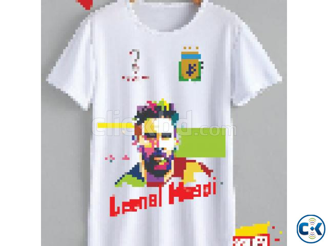 Argentina Jersey T shirt Messi large image 1