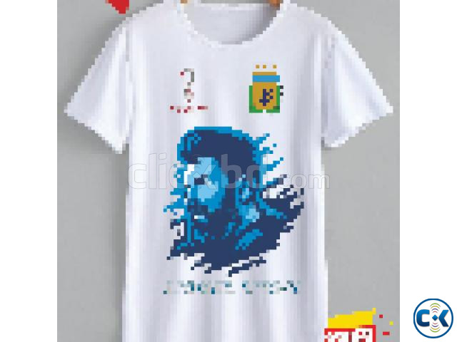 Argentina Jersey T shirt Messi large image 2