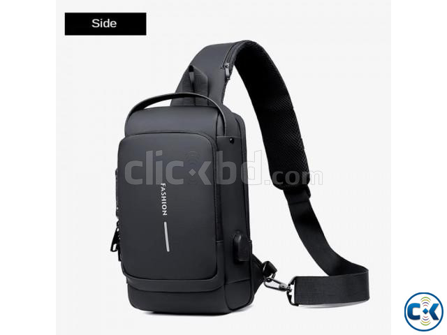 Waterproof Anti Theft Crossbody Bag Lock System large image 1