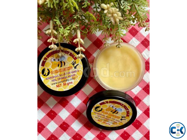 Beeswax foot cream for cracked heels large image 1