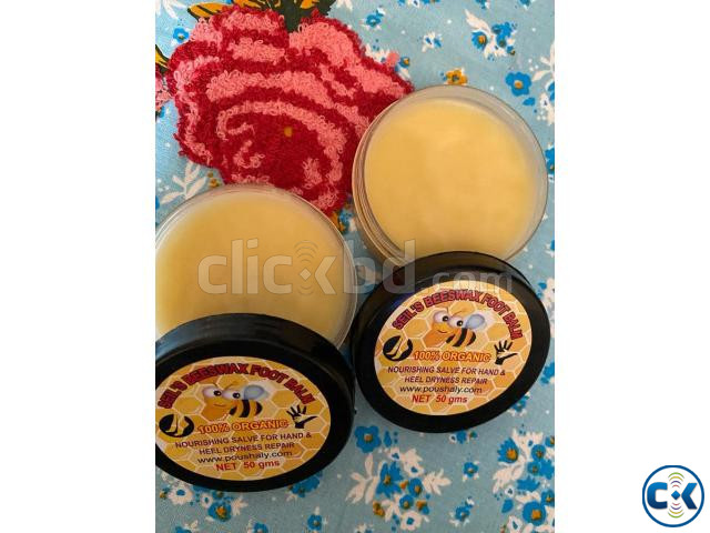 Beeswax foot cream for cracked heels large image 2