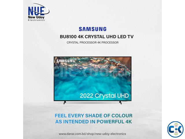 50 Samsung BU8100 Crystal UHD 4K Smart TV 2022 Air Slim large image 0