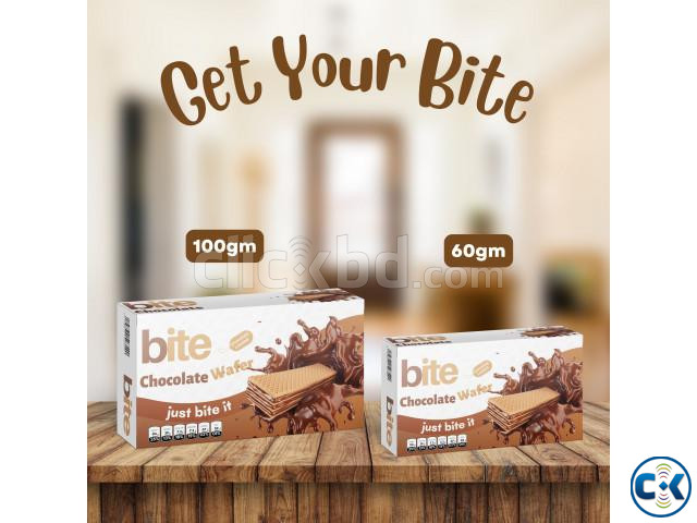 Bite Chocolate Wafer - 60gm large image 4