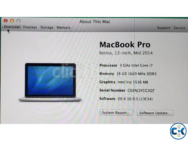 Apple MacBook Pro i7 16GB 500GB Silver Color large image 0
