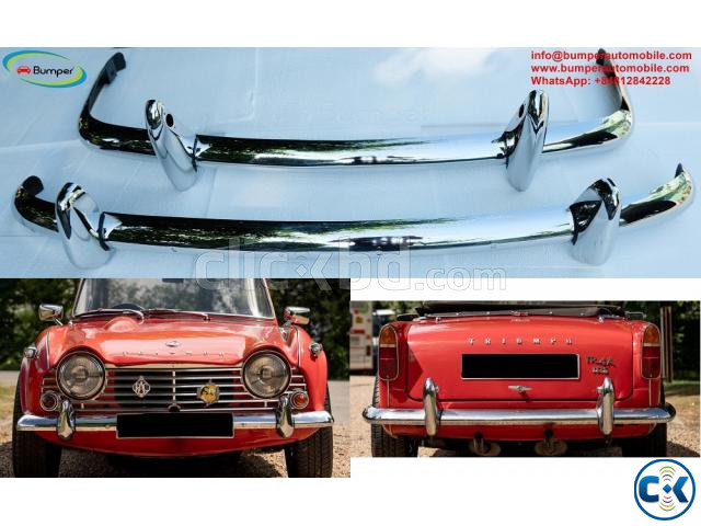 Triumph TR4A TR4A IRS TR5 TR250 1965-1969 bumper large image 0