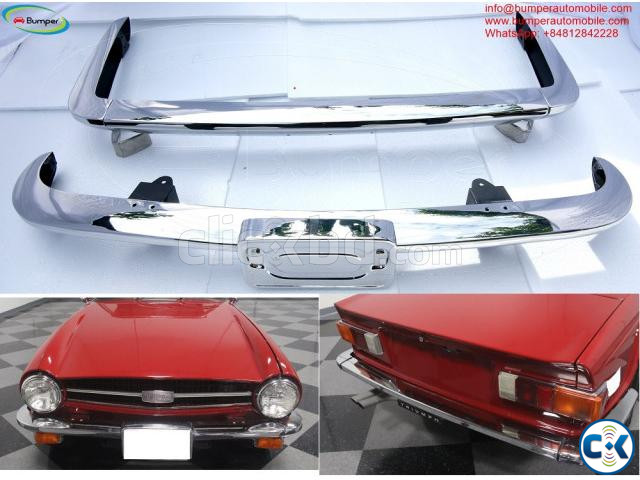 Triumph TR6 1974-1976 bumpers large image 0