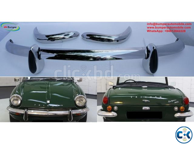 Triumph Spitfire MK3 and GT6 MK2 bumpers large image 0