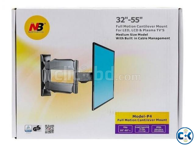 NB P4 Full Motion Cantilever Mount 32-55 INCH large image 0