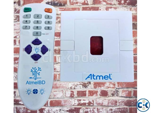 Remote Control Switch 2 Light 1 Fan Speed Control  large image 2