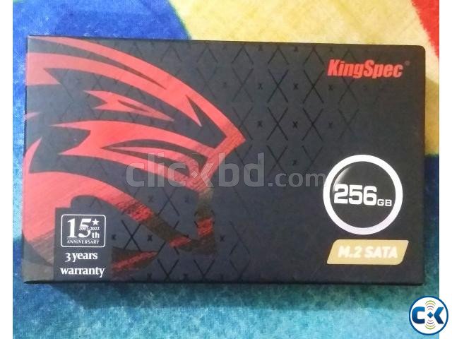 256GB SSD SATA M.2 - KingSpec Brand - Unused  large image 0