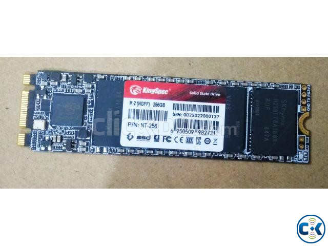 256GB SSD SATA M.2 - KingSpec Brand - Unused  large image 1