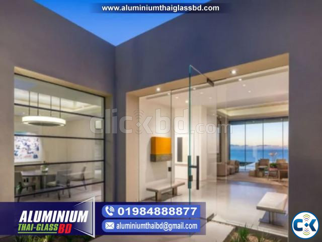 Thai Aluminium Door Window Partition BD large image 1