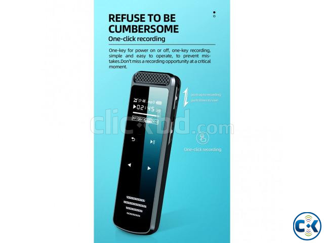 Q55 Mini Digital Spy Voice Recorder Keypad Touch large image 0