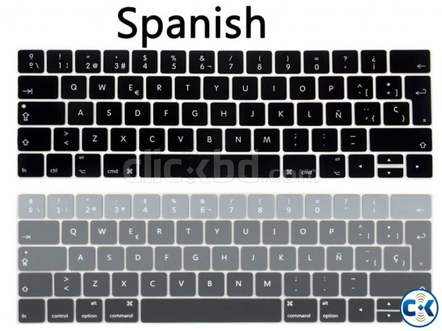 Macbook Air Pro Retina 13 15 16 Spanish Keyboard large image 0